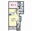 佐賀市巨勢町大字牛島の間取図