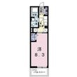 シャルモントゥⅡの間取図
