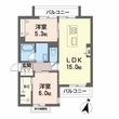 シャーメゾン若宮の間取図