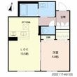 べレオ佐賀天神の間取図