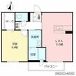シャーメゾン佐嘉城内の間取図