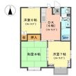 盛岡市向中野1丁目の間取図