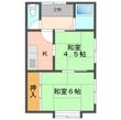 盛岡市茶畑2丁目の間取図