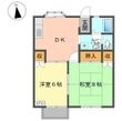 盛岡市下米内1丁目の間取図