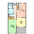 盛岡市夕顔瀬町の間取図