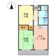 盛岡市前九年2丁目の間取図