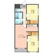 盛岡市津志田中央１丁目の間取図