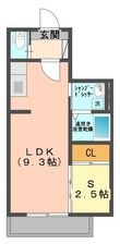 盛岡市北夕顔瀬町の間取図