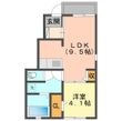 盛岡市みたけ６丁目の間取図