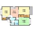 盛岡市山岸２丁目の間取図