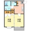 盛岡市津志田27地割の間取図