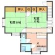 写真：盛岡市川目町2階の間取図