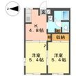 盛岡市東仙北1丁目の間取図