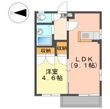 盛岡市東仙北1丁目の間取図