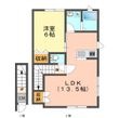 盛岡市黒石野１丁目の間取図
