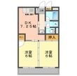 盛岡市山岸２丁目の間取図