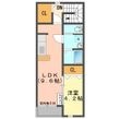 盛岡市向中野1丁目の間取図