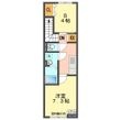 盛岡市南仙北3丁目の間取図