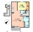 盛岡市月が丘３丁目の間取図