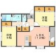 盛岡市本宮６丁目の間取図