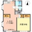 盛岡市三本柳3地割の間取図