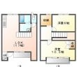 ユートピア今保 Aの間取図