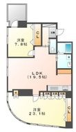 アルバ鹿田町の間取図