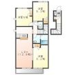 ブランドール山崎参番館の間取図