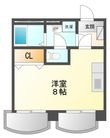 写真:レジデンス石井 2階02の間取図