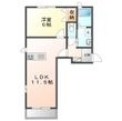 フェリーク庭瀬の間取図