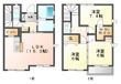 KOC津島福居 Bの間取図