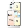 ラウレア福田 Bの間取図