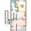プランドール東花尻の間取図
