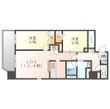 TWIN TOWERS Selinaの間取図