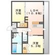 ラフィオーレの間取図