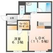 そよかぜⅡの間取図