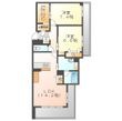 クロムノワールの間取図