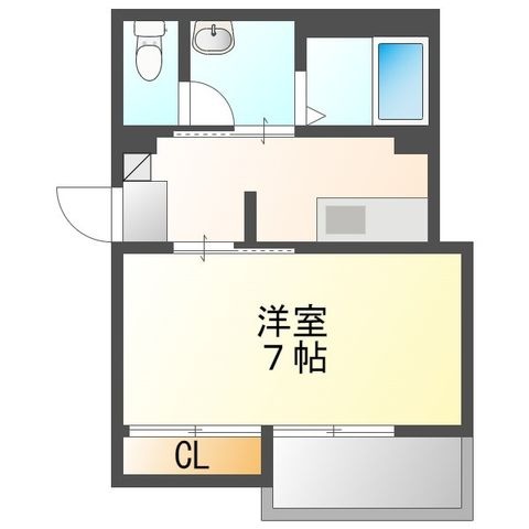 拡大写真:REGALEST下中野 2階01の間取り