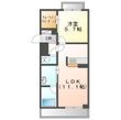 シャーメゾンノーススクエアの間取図