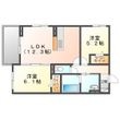 ルコンテの間取図