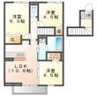セレストブルーの間取図