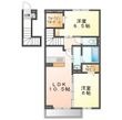 ボヌール　Ｎ－１の間取図