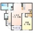 光テラス Ⅰの間取図