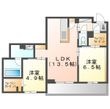 レーベンエイトⅡの間取図