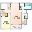 テラス６２３の間取図