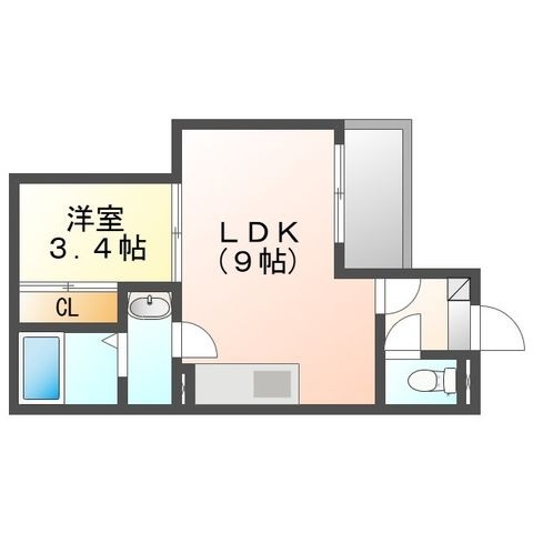 拡大写真：ＲＥＧＡＬＥＳＴ　Ｒａｙ 2階03の間取り