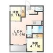 REGALEST F 下伊福の間取図