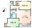 ルネヴィスみどり坂の間取図