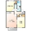 セジュール安芸の間取図
