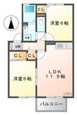 セジュール安芸の間取図